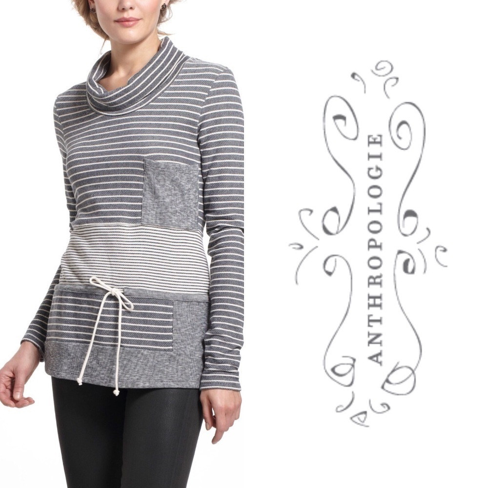 Anthropologie Saturday/Sunday cowl neck pullover